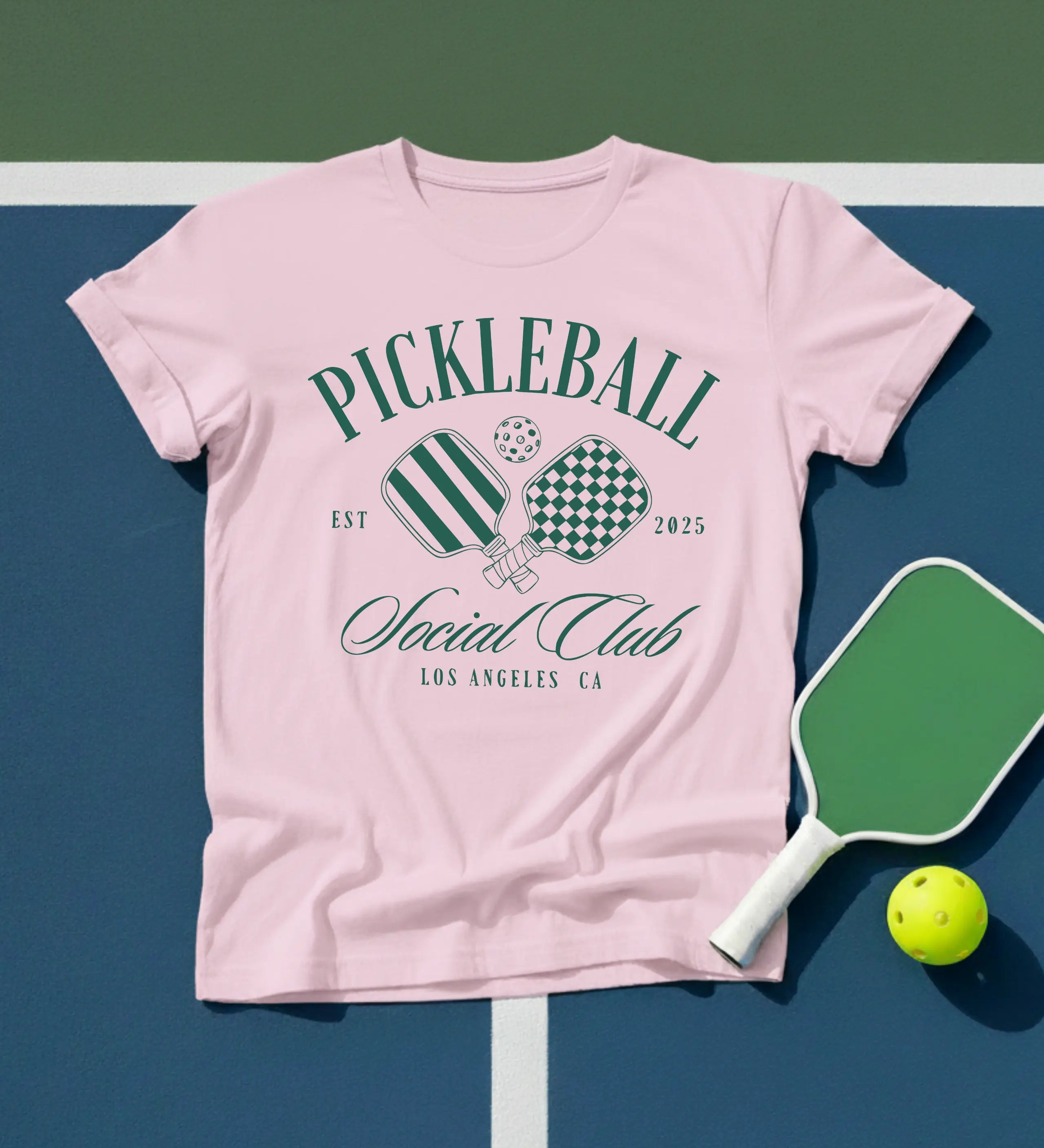 Pickleball Social Club Est. 2025 T-Shirt T-Shirt