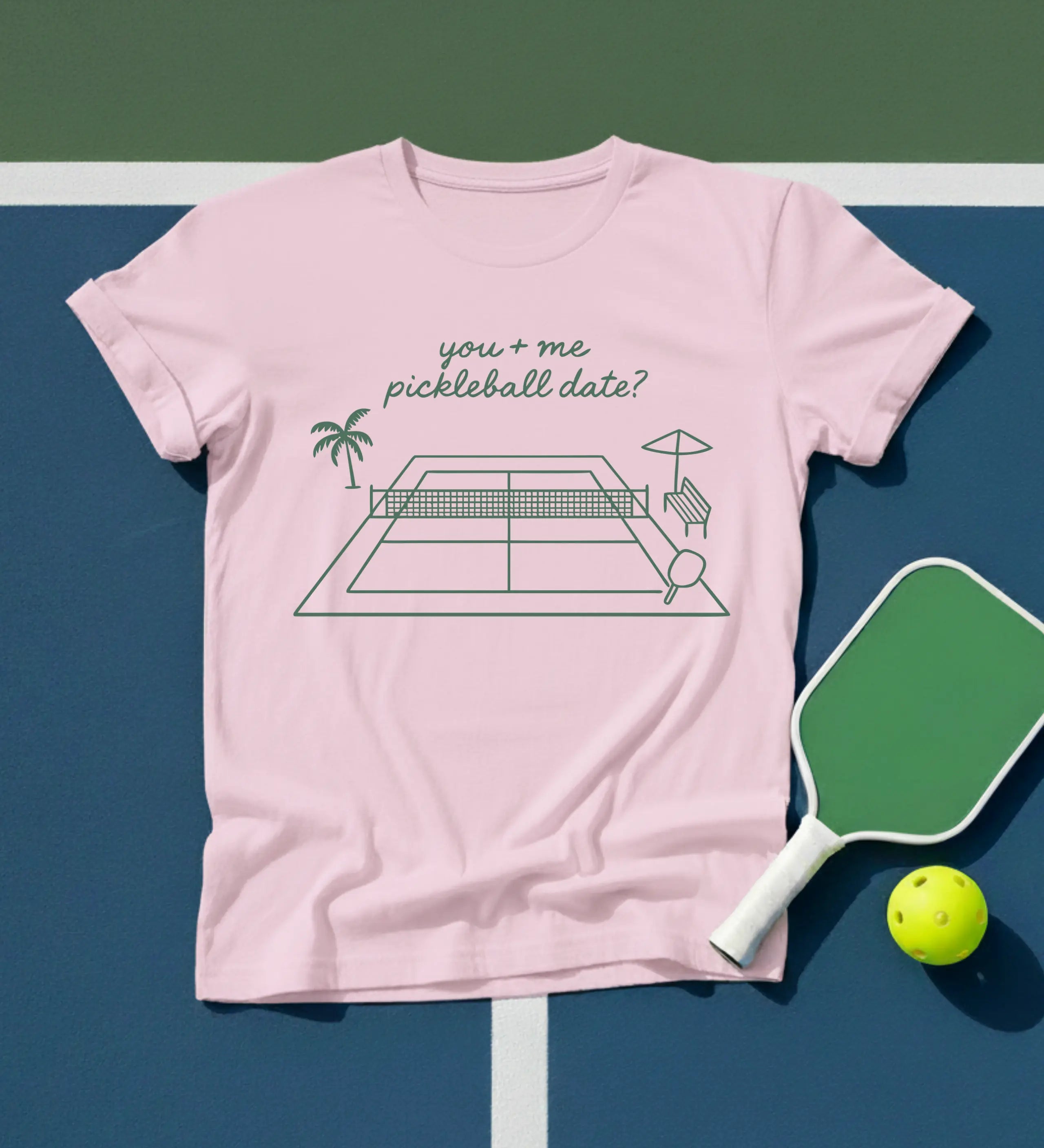 You + Me pickleball date? T-Shirt