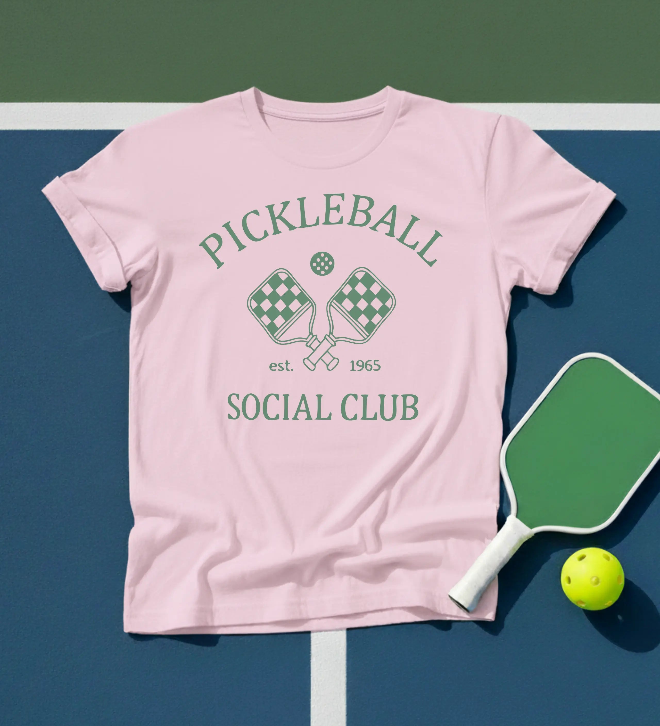 Pickleball Social Club Est. 1965 T-Shirt