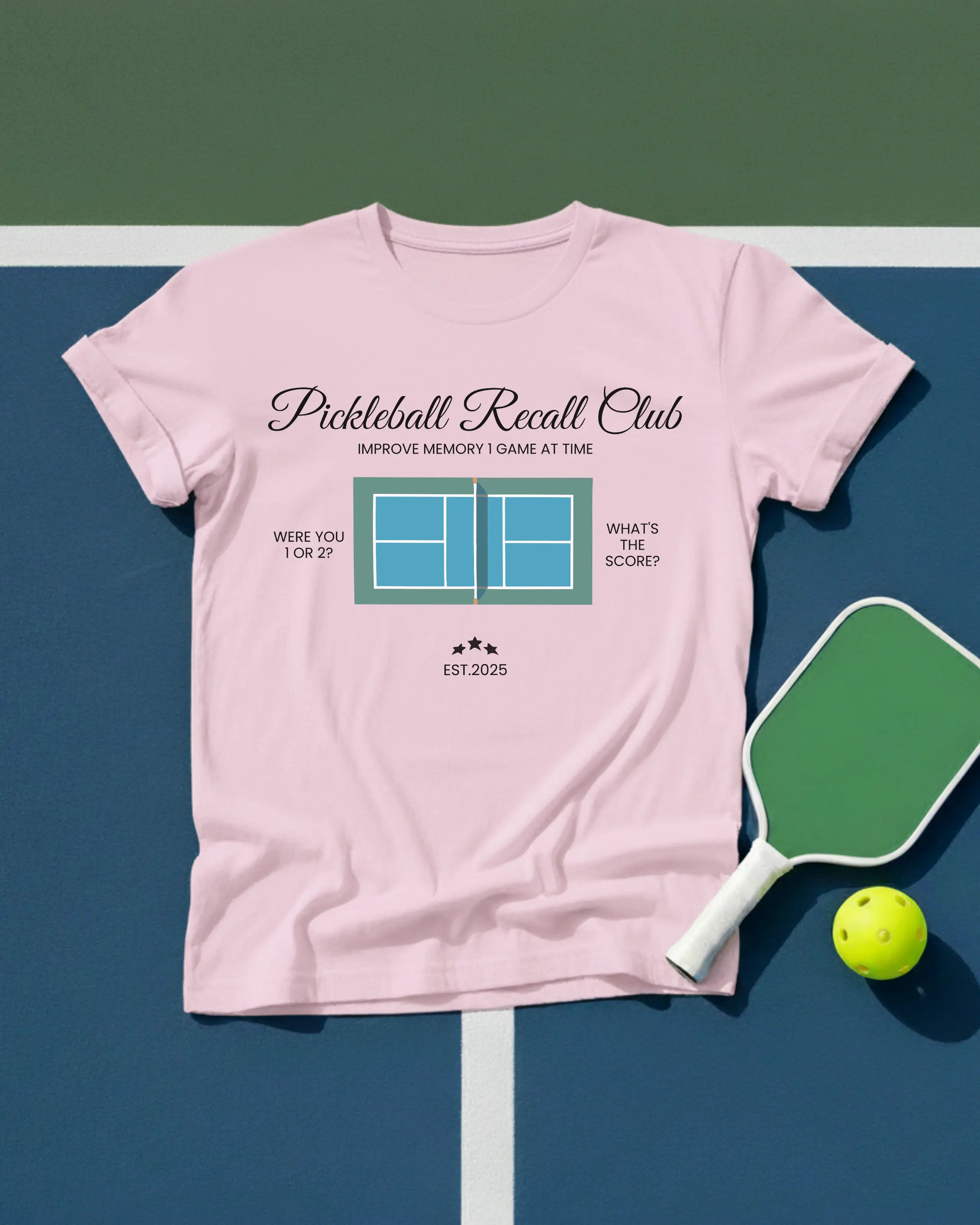 Pickleball Recall Club T-Shirt