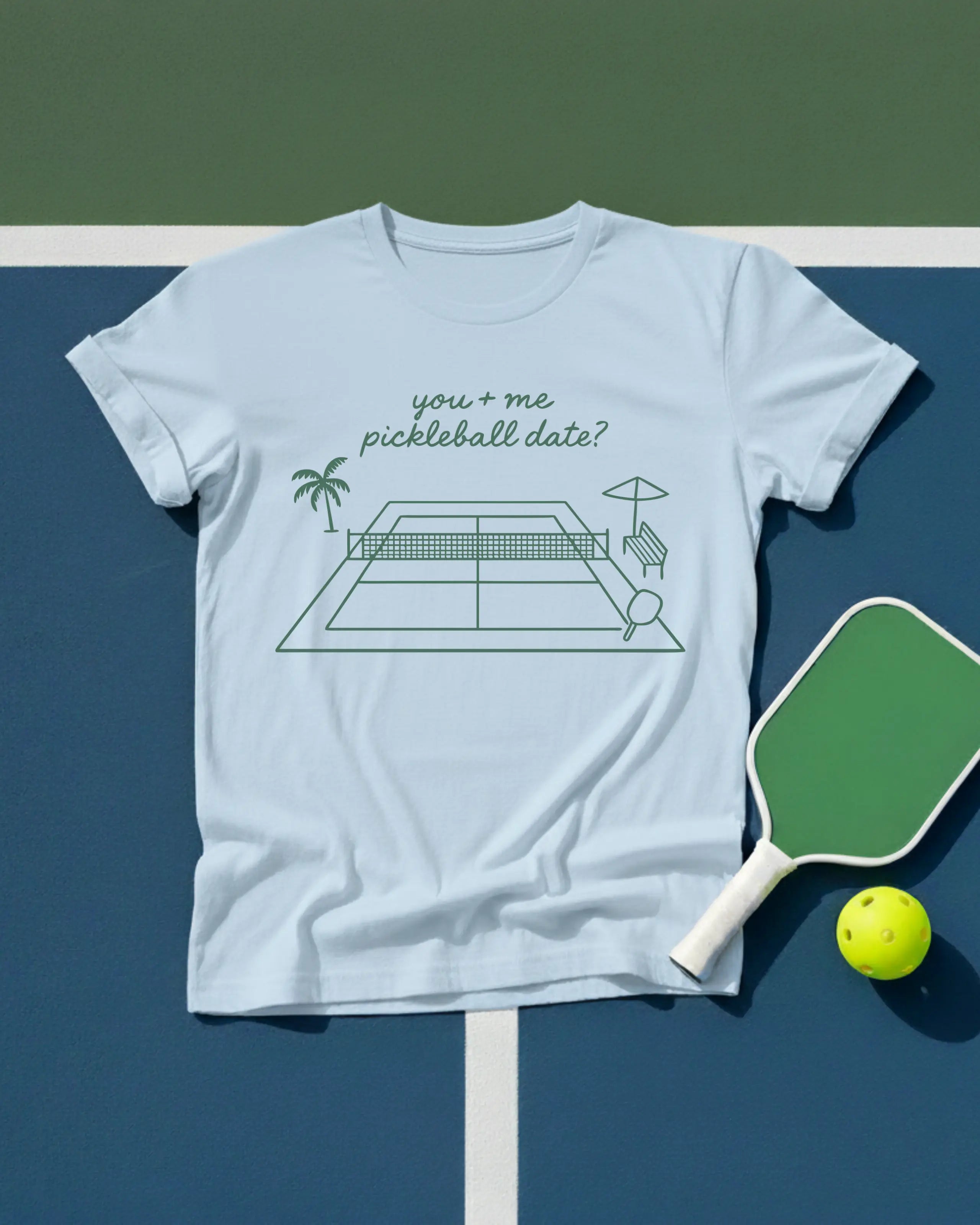 You + Me pickleball date? T-Shirt