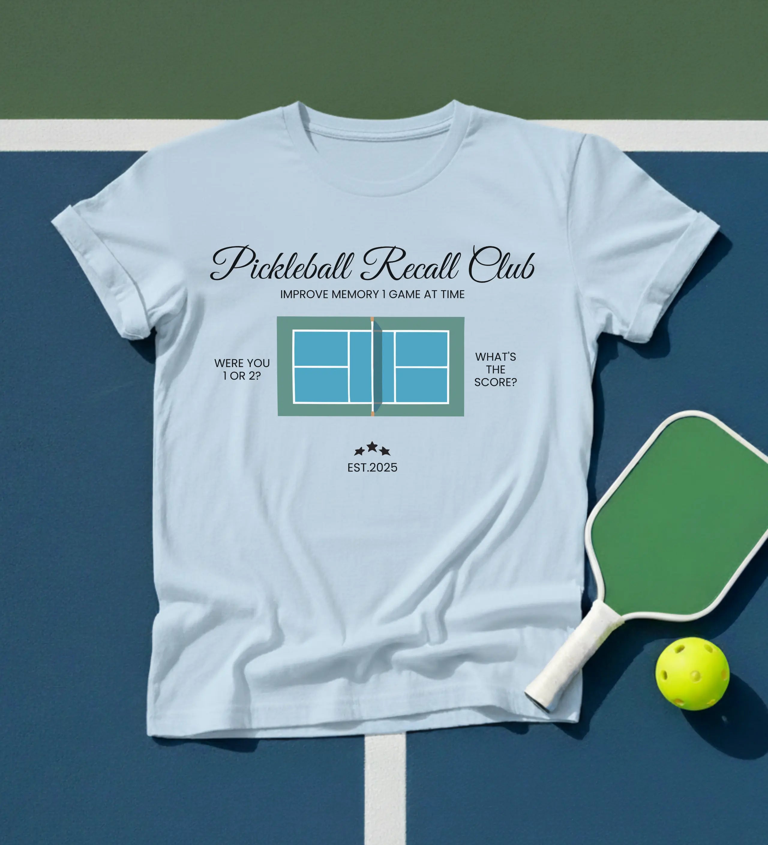 Pickleball Recall Club T-Shirt