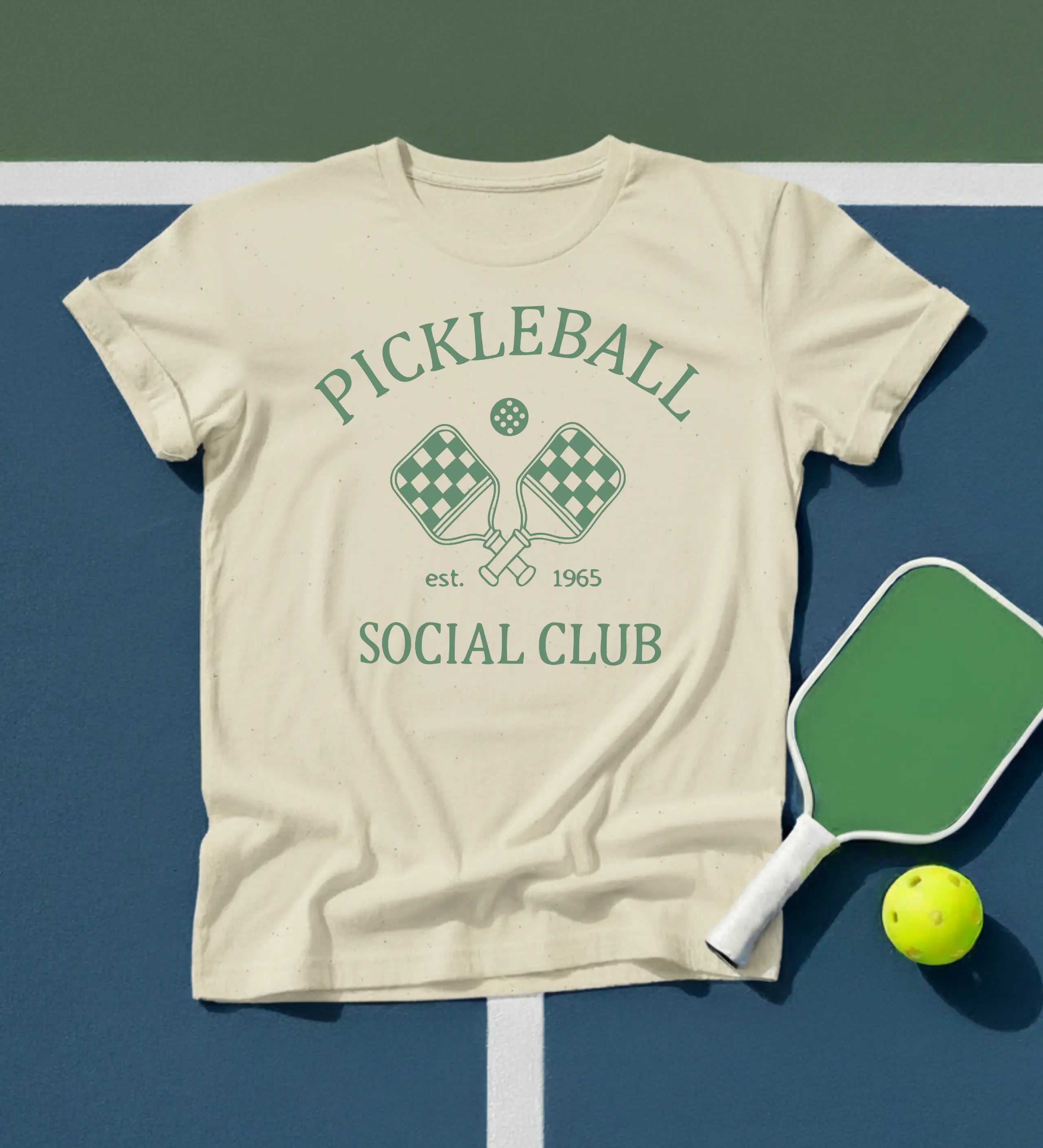 Pickleball Social Club Est. 1965 T-Shirt