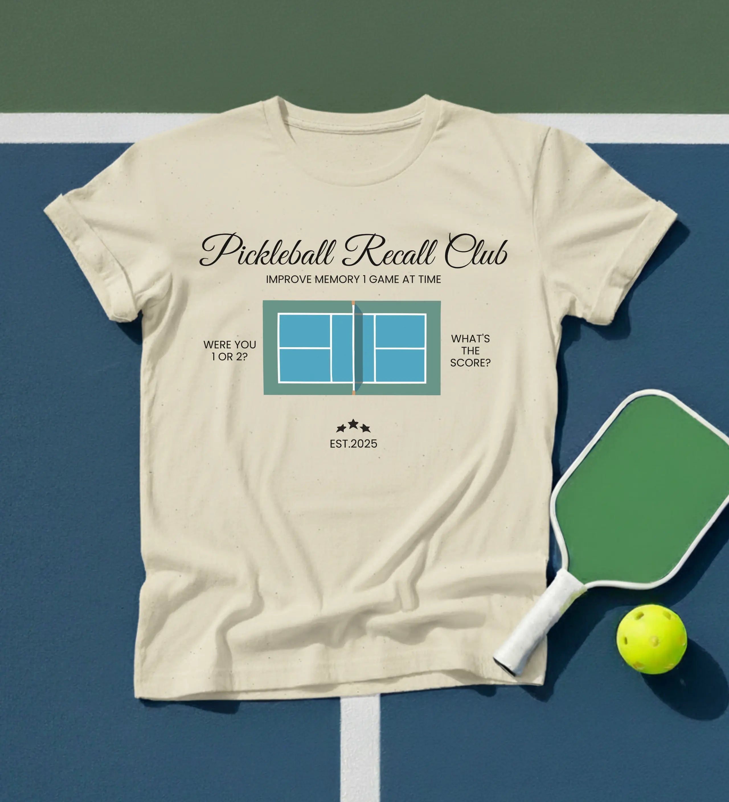 Pickleball Recall Club T-Shirt