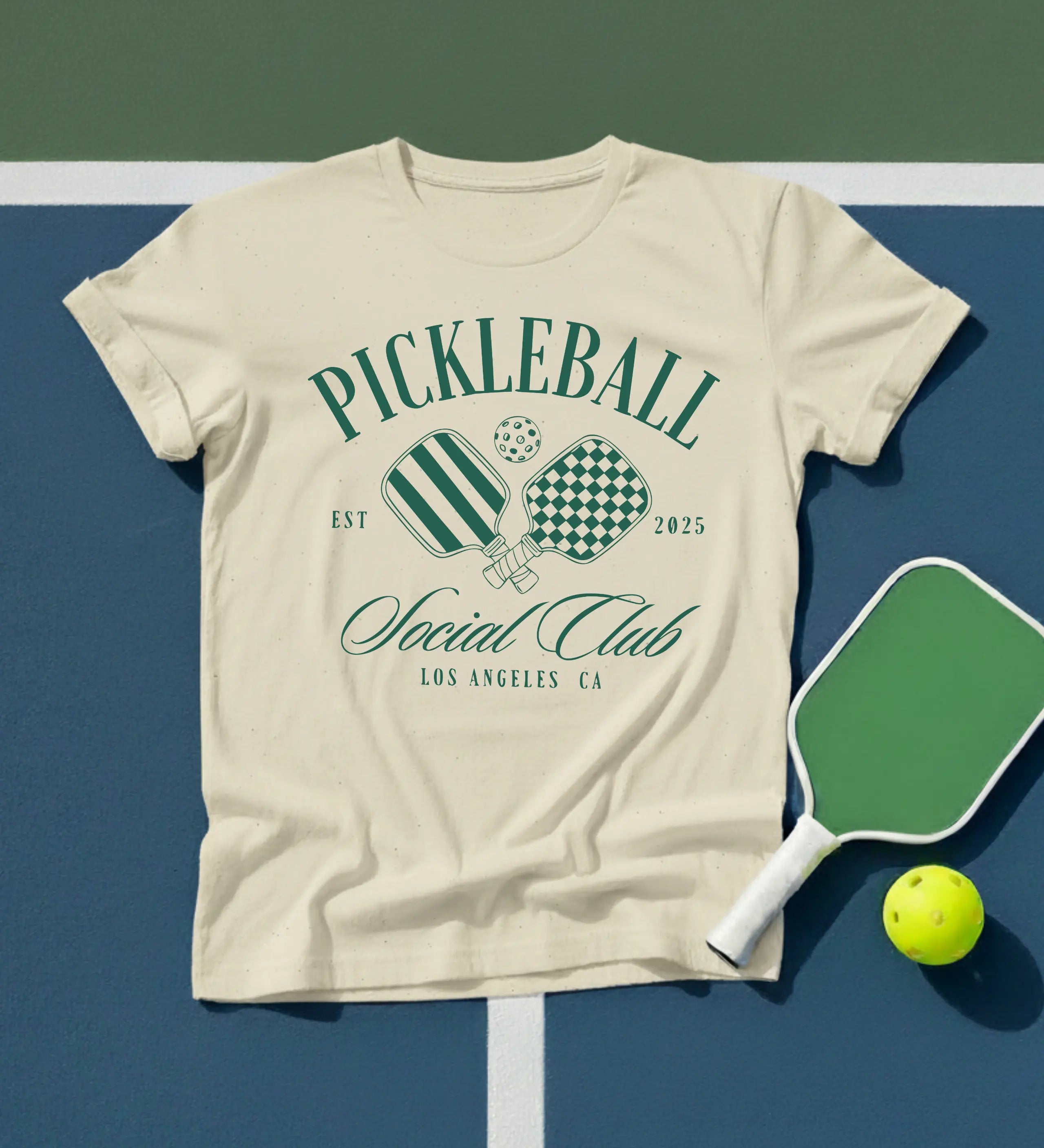 Pickleball Social Club Est. 2025 T-Shirt T-Shirt