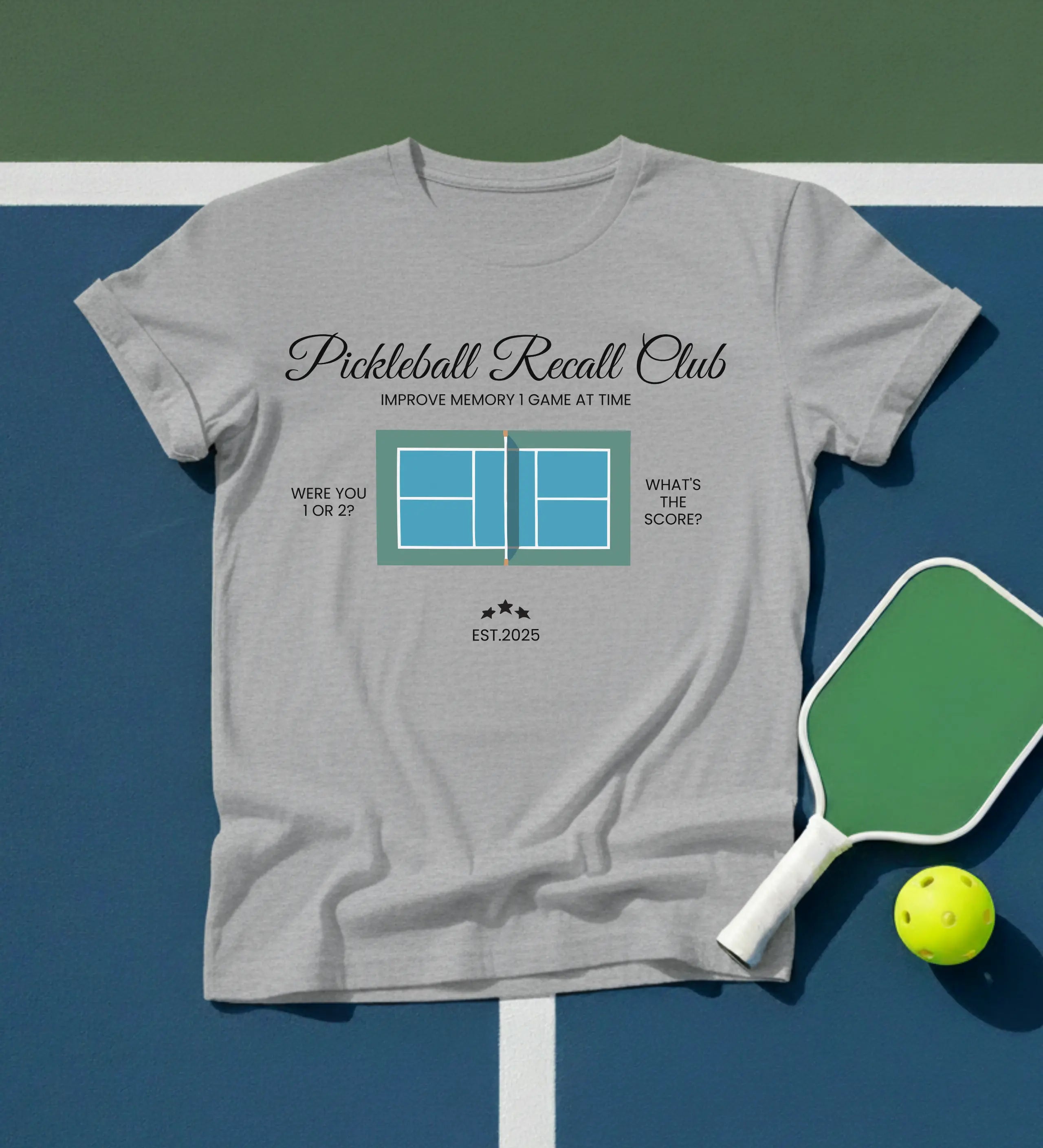 Pickleball Recall Club T-Shirt
