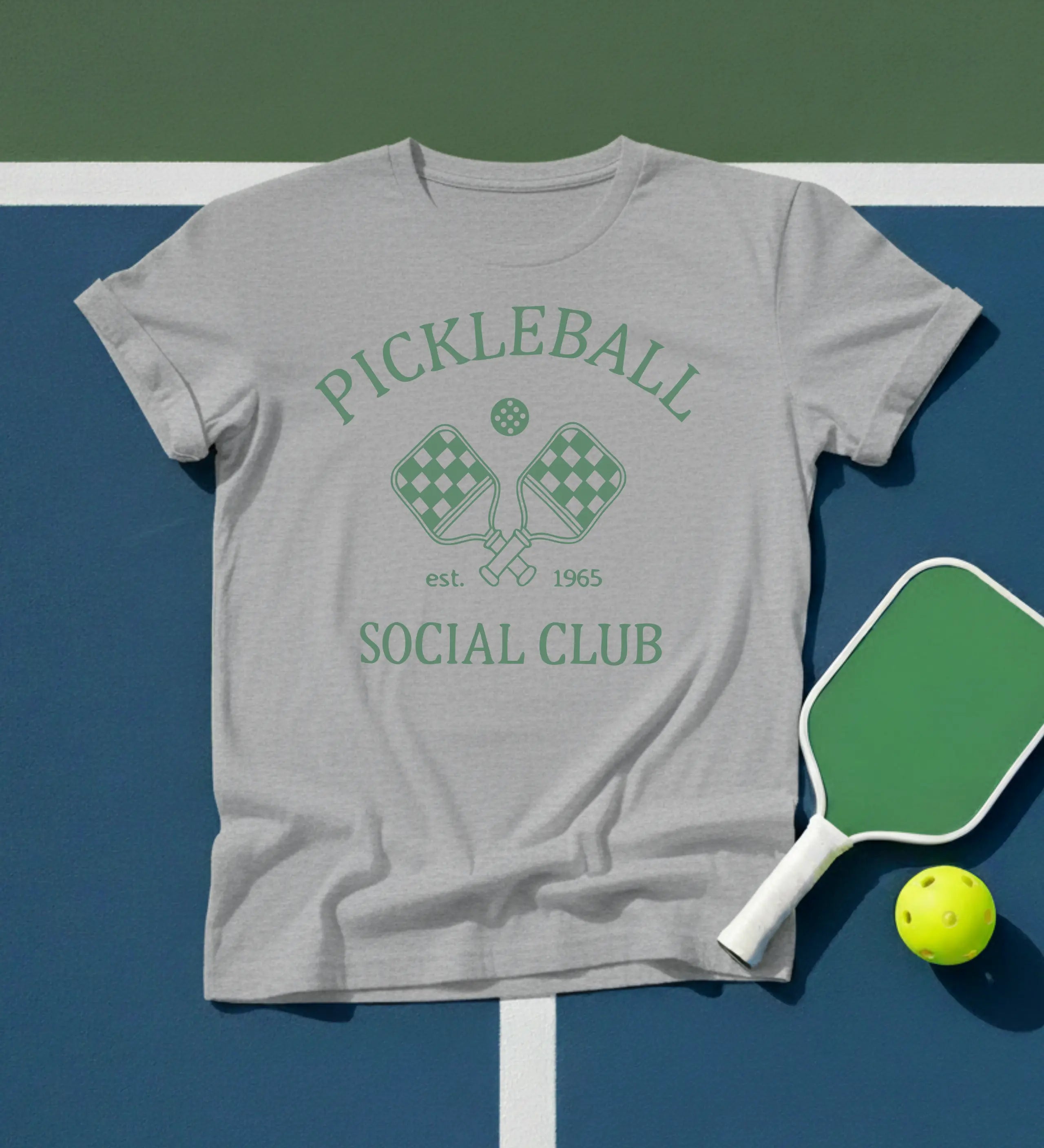 Pickleball Social Club Est. 1965 T-Shirt