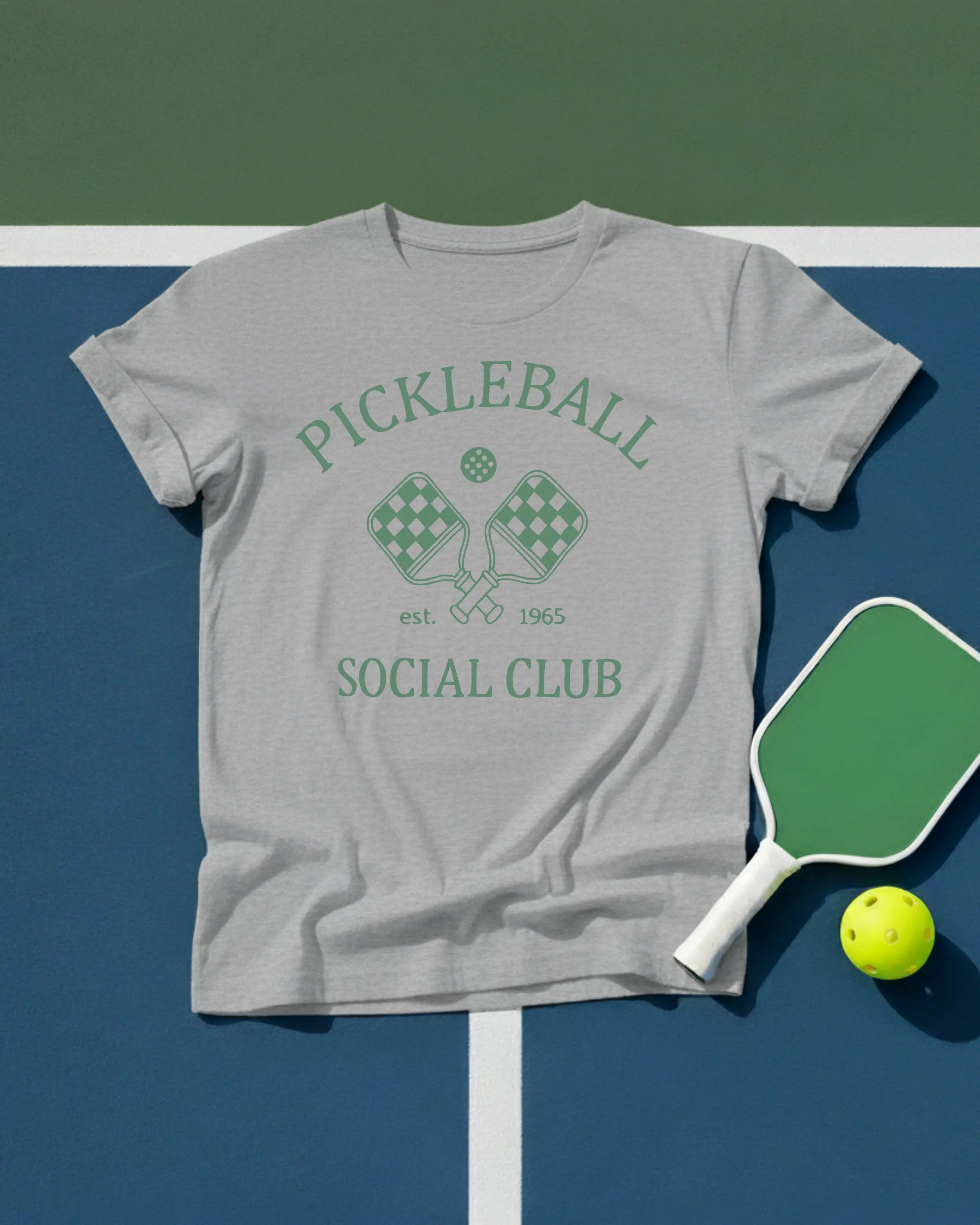 Pickleball Social Club Est. 1965 T-Shirt