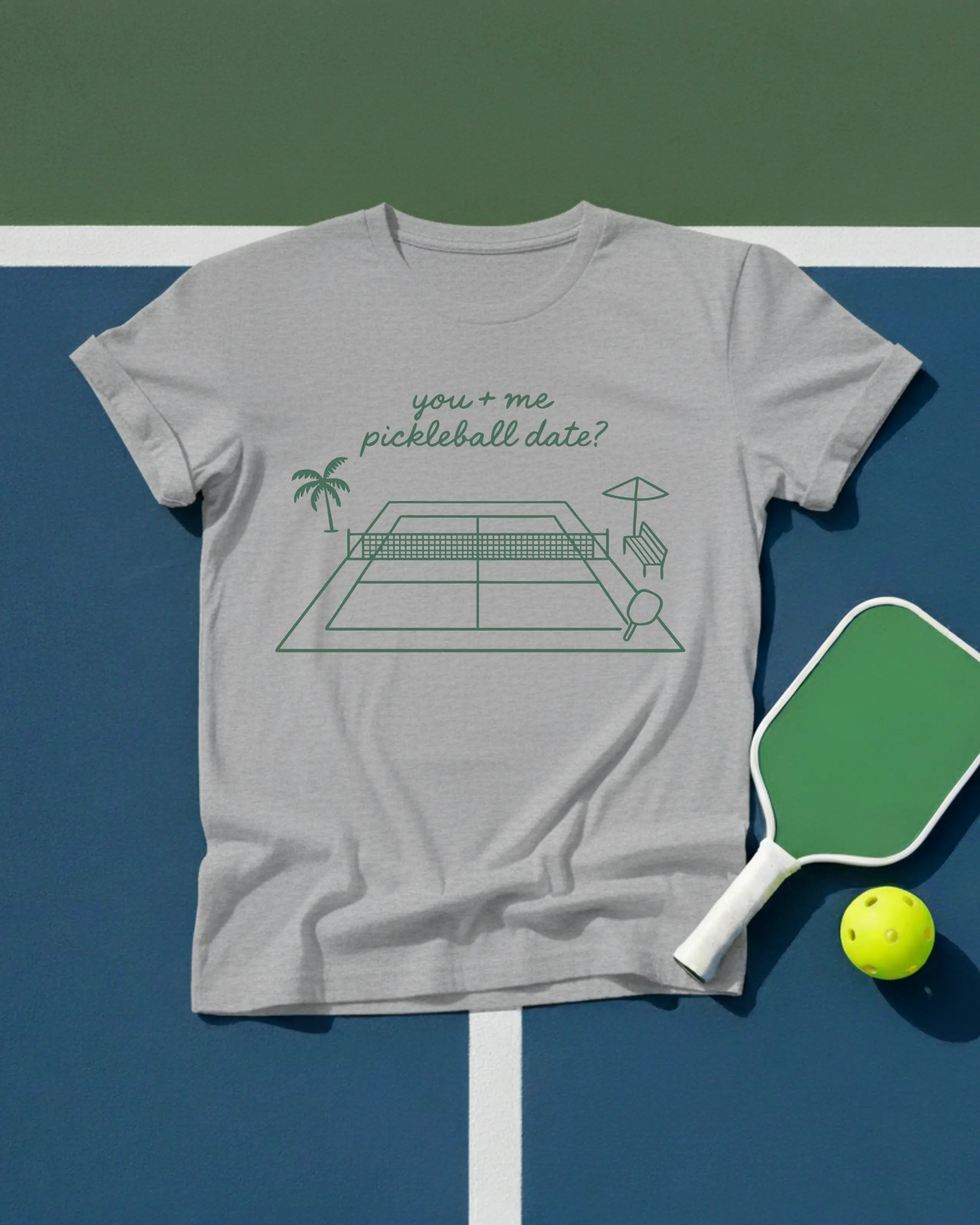 You + Me pickleball date? T-Shirt